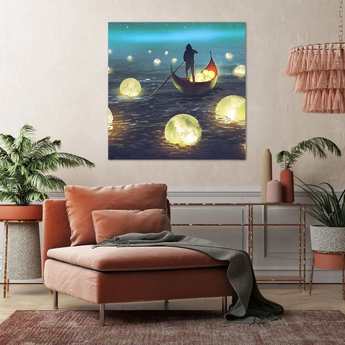 Bild auf Leinwand - Leinwandbild - Dinge, von denen Philosophen nie geträumt haben - 40x40 cm