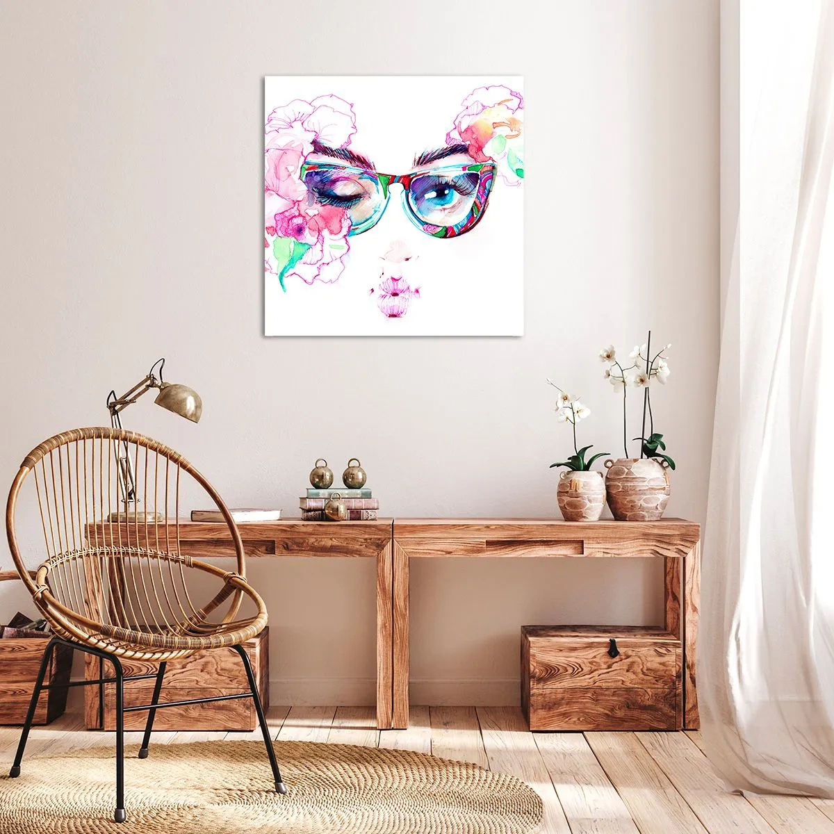Bild auf Leinwand - Leinwandbild - Ein verlockendes Versprechen - 30x30 cm