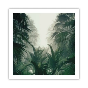 Poster - Tropisches Geheimnis - 60x60 cm