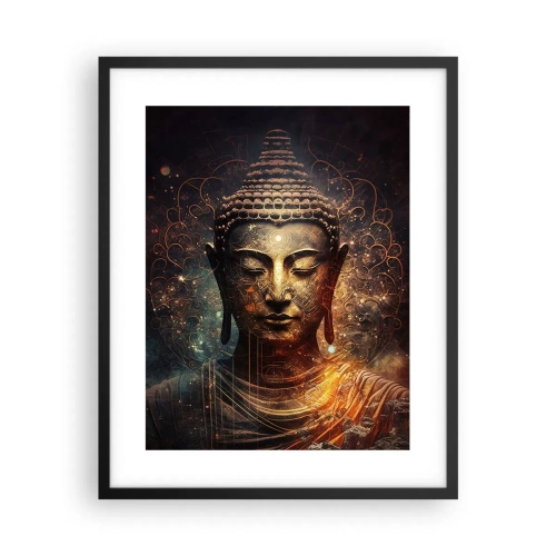 Poster in einem schwarzem Rahmen - Spirituelles Gleichgewicht - 40x50 cm