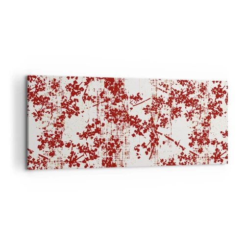 Bild auf Leinwand - Leinwandbild - Wie alter Perkal - 100x40 cm