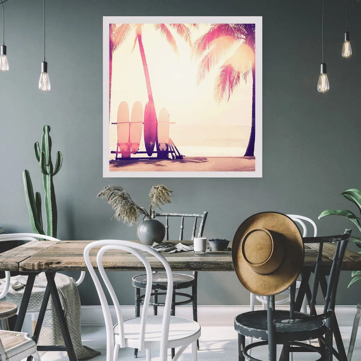 Poster - Es wird ein toller Tag - 60x60 cm