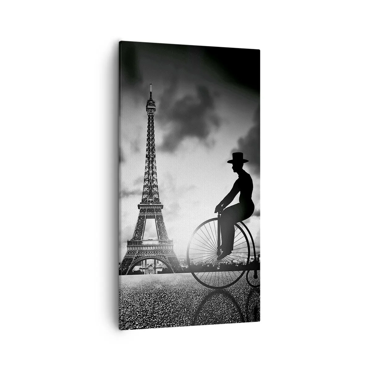 Bild auf Leinwand - Leinwandbild - Sehnsucht nach Belle Epoque - 55x100 cm