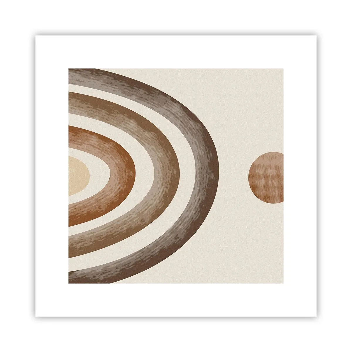 Poster - In einer weit entfernten Galaxie - 30x30 cm