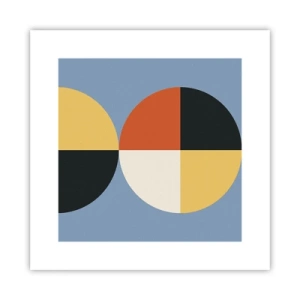 Poster - Beobachte und zähle - 30x30 cm