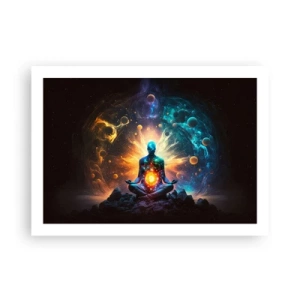 Poster - Kosmischer Frieden - 70x50 cm