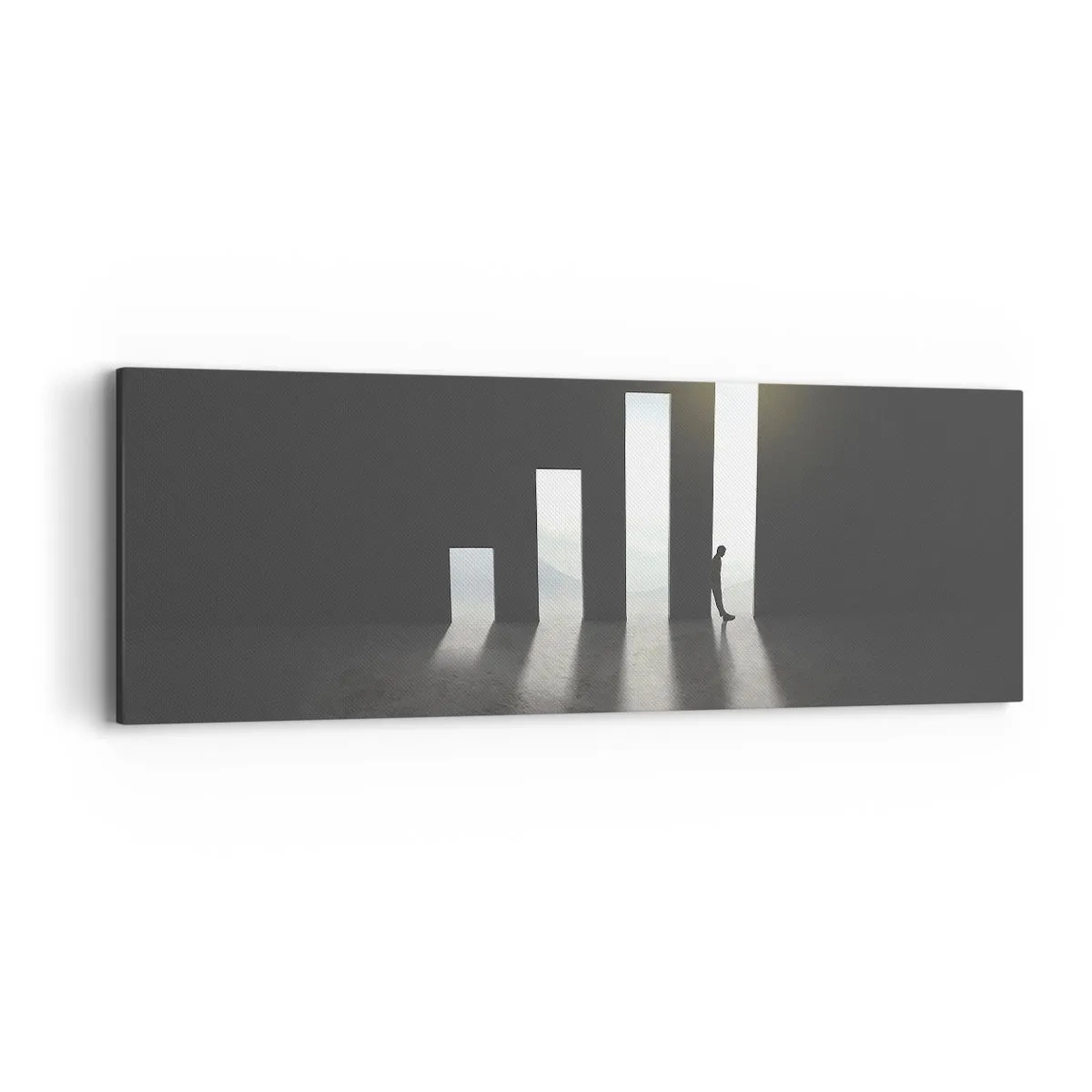 Bild auf Leinwand - Leinwandbild - Erfolg – Impression - 90x30 cm