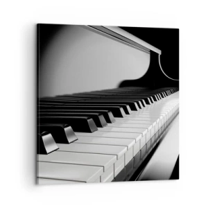 Bild auf Leinwand - Leinwandbild - Harmonie von Formen und Farben - 60x60 cm