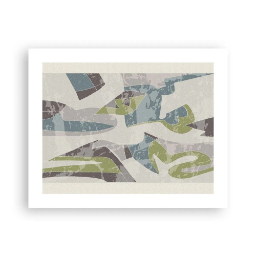 Poster - Komposition hinter dem Glas - 50x40 cm