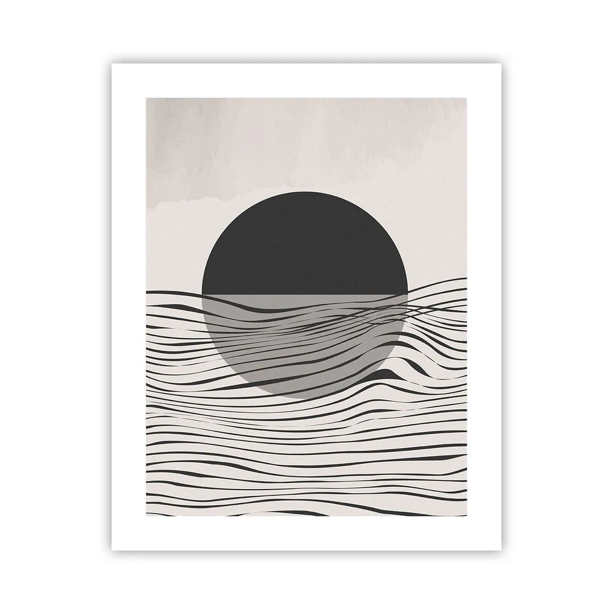 Poster - Halbe Komposition - 40x50 cm