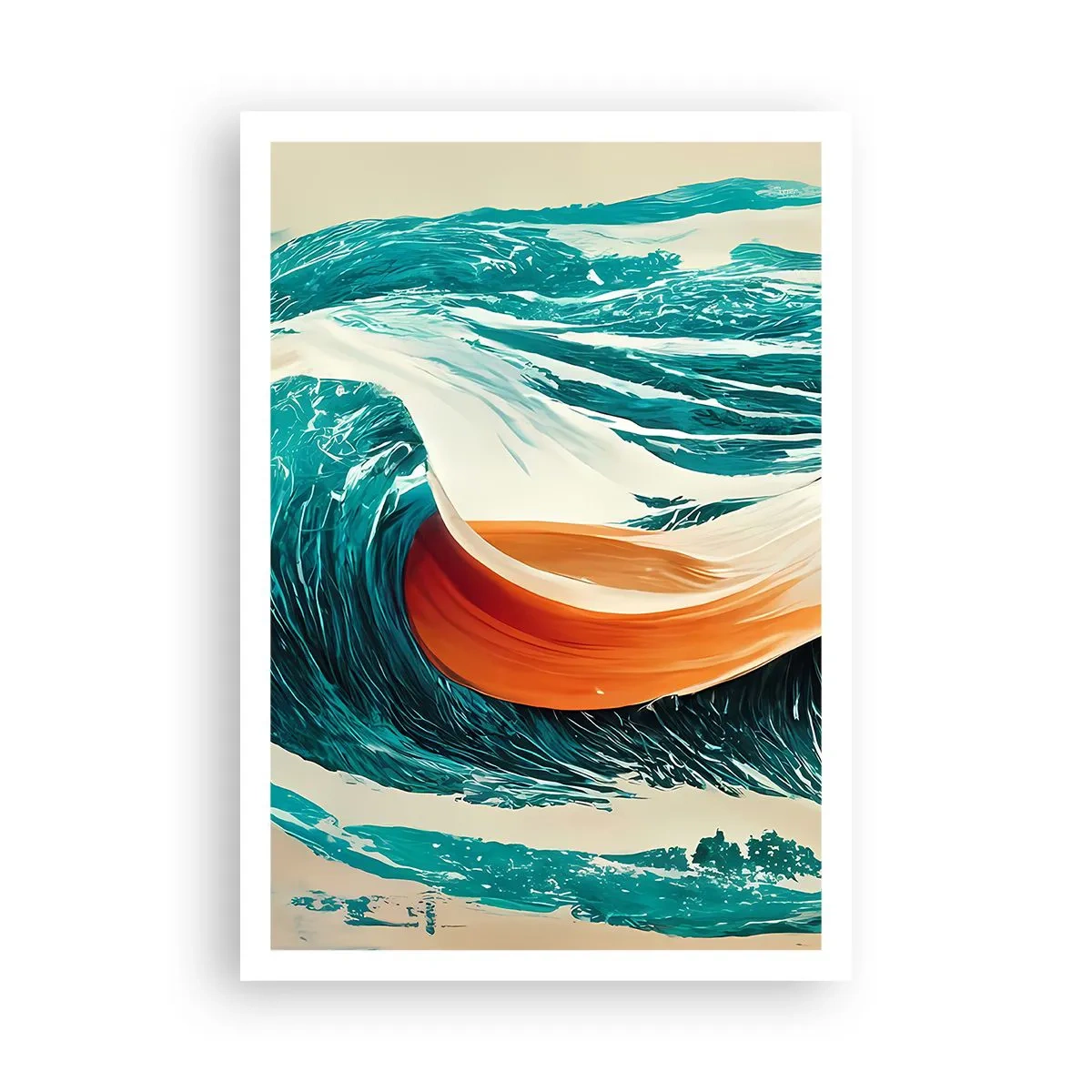 Poster - Traum eines Surfers - 70x100 cm