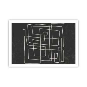 Poster - Nicht so einfach - 91x61 cm