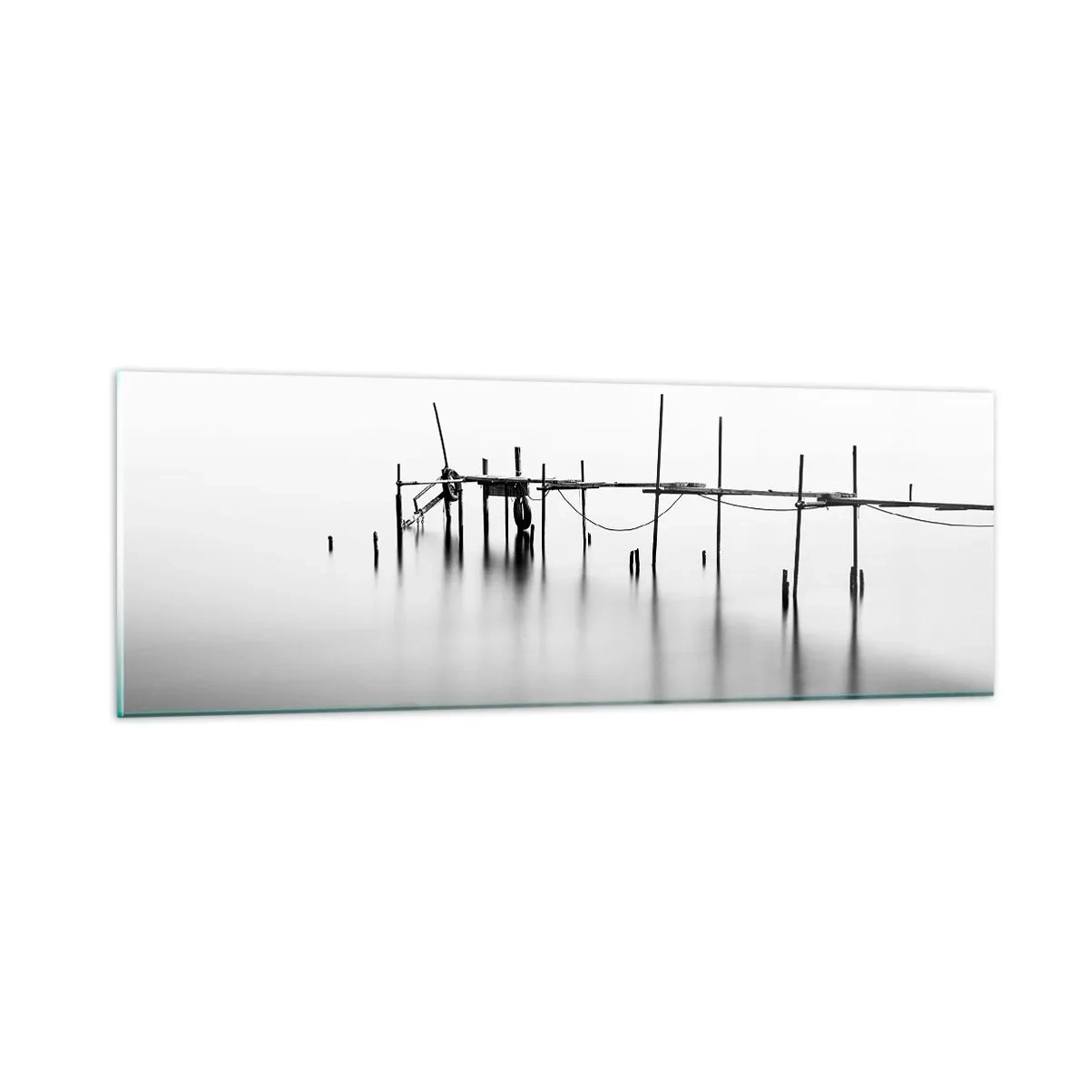 Glasbild - Bild auf glas - Was ist, wenn es keine Welt gibt? - 90x30 cm
