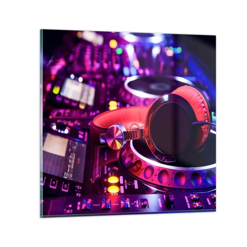 Glasbild - Bild auf glas - Bevor der Spaß beginnt - 30x30 cm