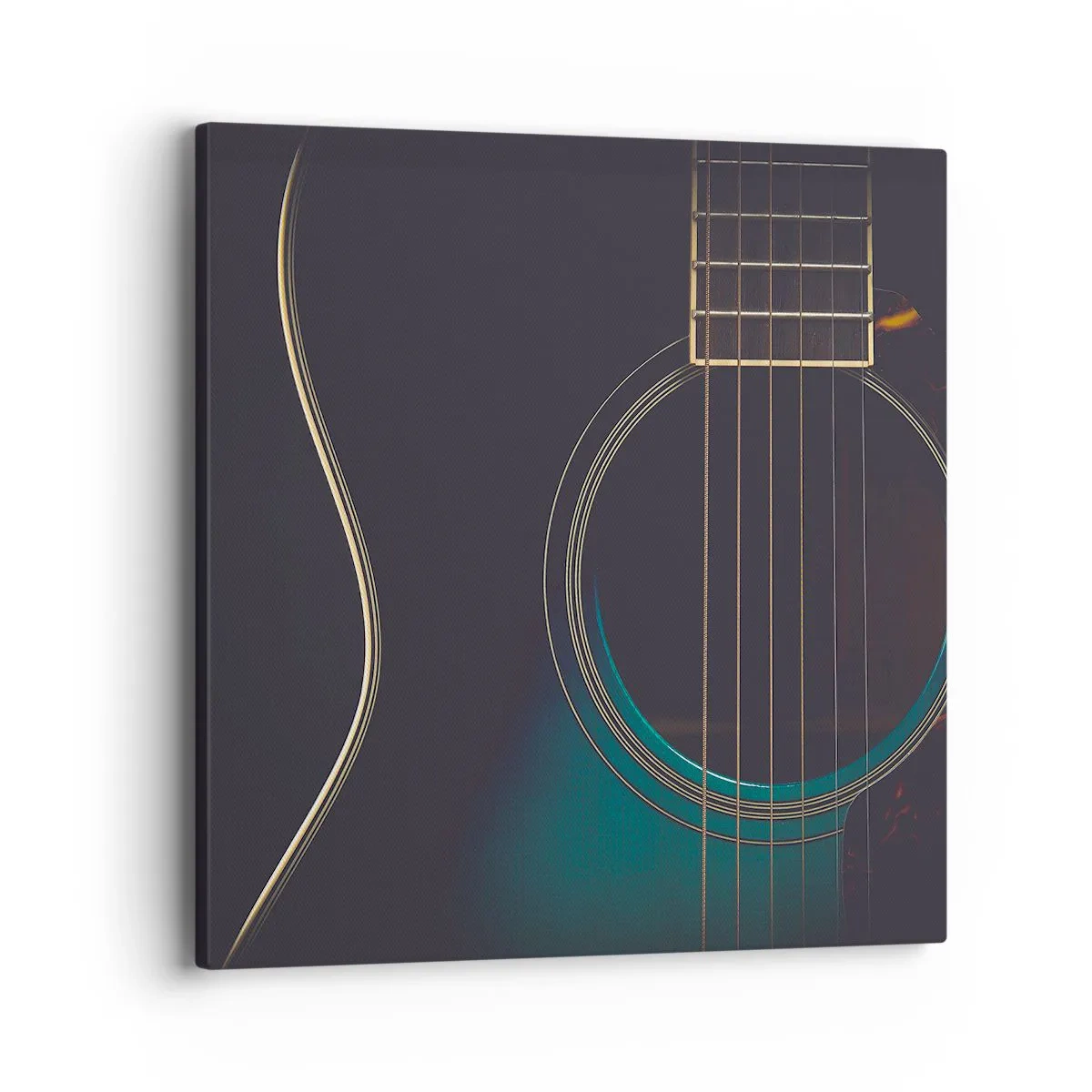 Bild auf Leinwand - Leinwandbild - Einen Moment bevor es ertönt - 40x40 cm