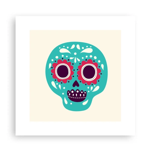 Poster - Das Leben – Spaß bis zum Tod - 30x30 cm