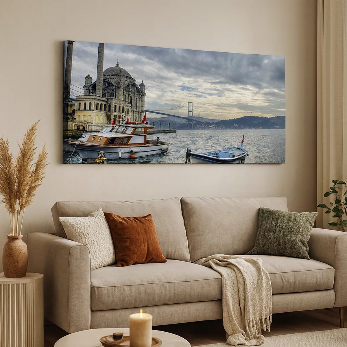 Bild auf Leinwand - Leinwandbild - An der Grenze der Welten - 30x30 cm