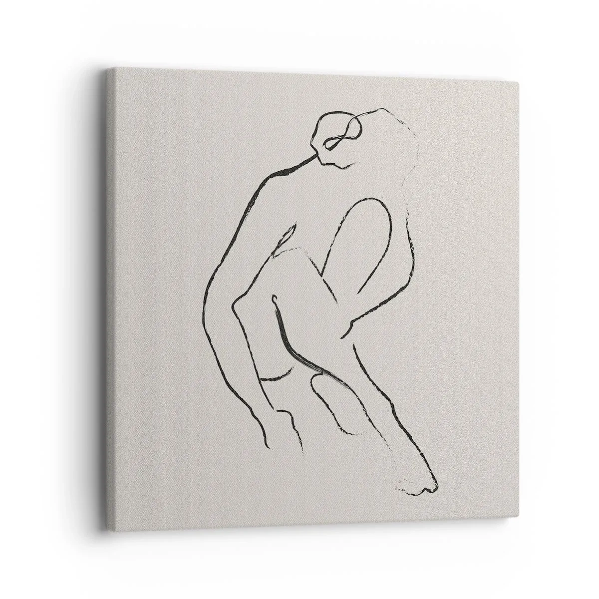 Bild auf Leinwand - Leinwandbild - Intime Skizze - 30x30 cm