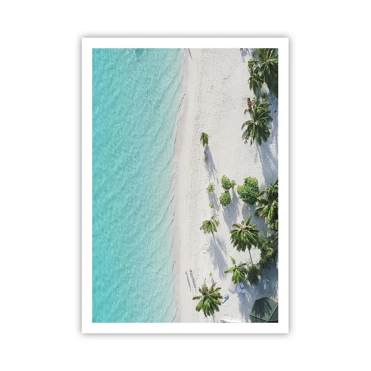 Poster - Urlaub im Paradies - 70x100 cm