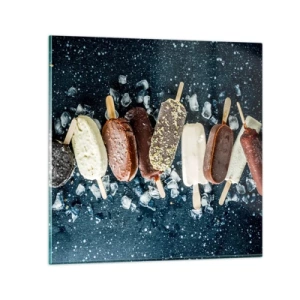 Glasbild - Bild auf glas - Geschmack des heißen Sommers - 40x40 cm