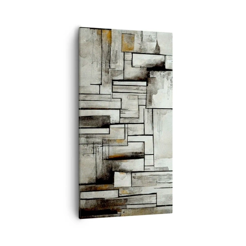 Bild auf Leinwand - Leinwandbild - Kraft der Einfachheit - 55x100 cm