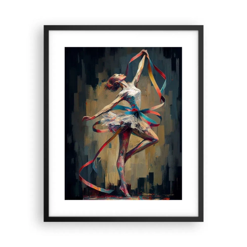 Poster in einem schwarzem Rahmen - Bandtanz - 40x50 cm