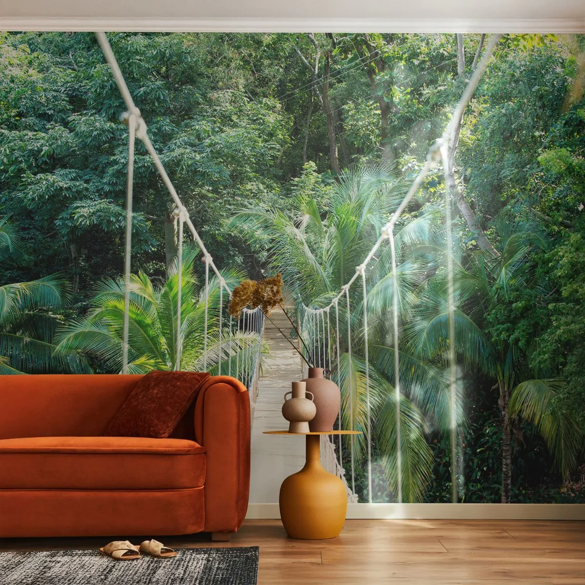 Selbstklebende Fototapete Deluxe Sticker - Willkommen im Dschungel! - Landschaft, Dschungel, Honduras - 250x175 cm