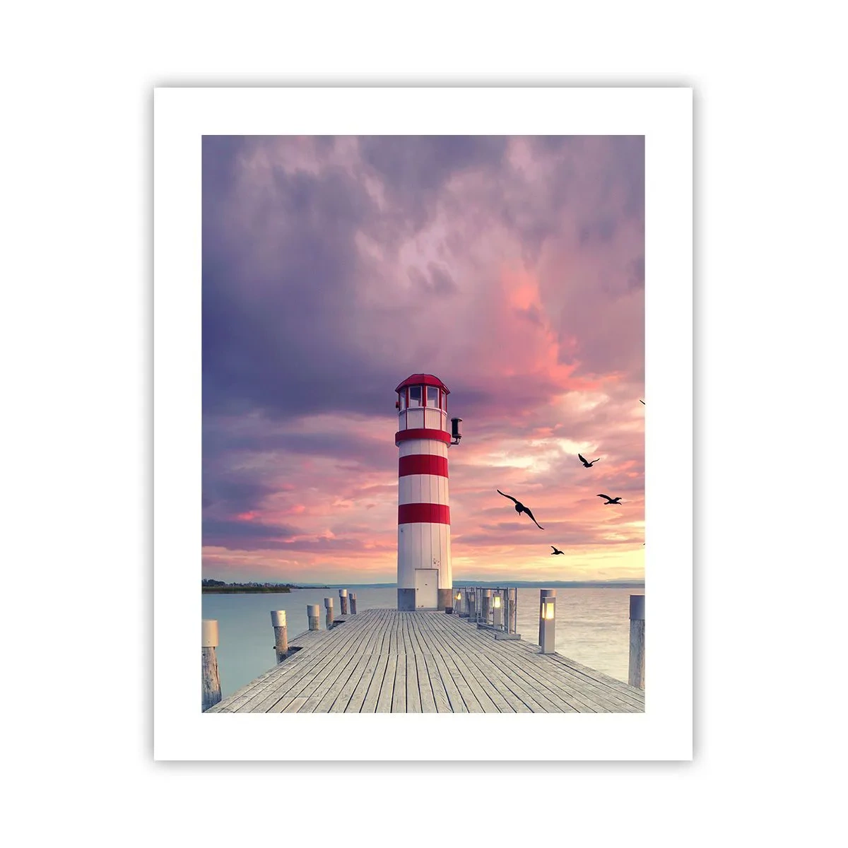 Poster - Es ist Zeit zum Hafen zu gehen - 40x50 cm