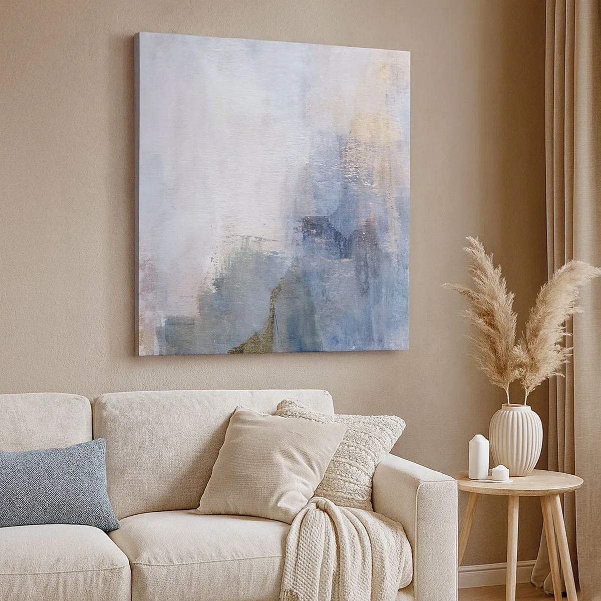 Bild auf Leinwand - Leinwandbild - Farbtöne und Akkorde - 30x30 cm