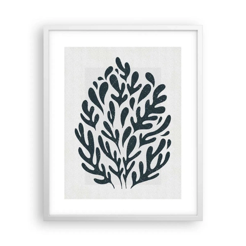 Poster in einem weißen Rahmen - Formen der Natur - 40x50 cm