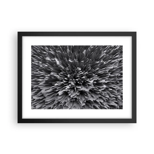 Poster in einem schwarzem Rahmen - Härter kann es nicht werden - 40x30 cm