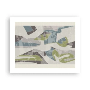 Poster - Komposition hinter dem Glas - 50x40 cm