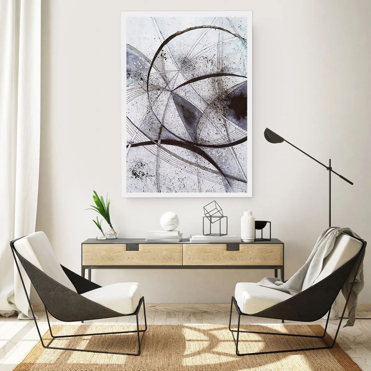 Poster - Futuristische Fantasie - 70x100 cm