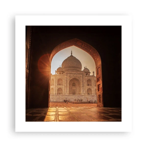 Poster - Denkmal der überirdischen Liebe - 40x40 cm