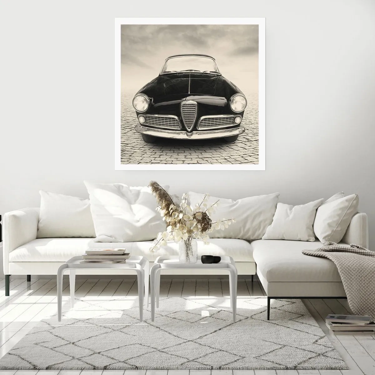 Poster - Man muss mich einfach lieben - 50x50 cm