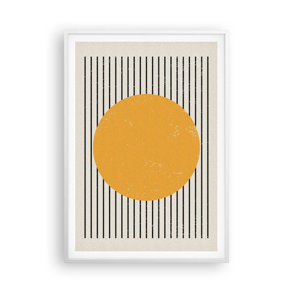 Poster in einem weißen Rahmen - Die Kraft der Einfachheit - 70x100 cm