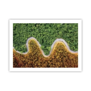 Poster - Grenzen und Durchbrüche - 70x50 cm