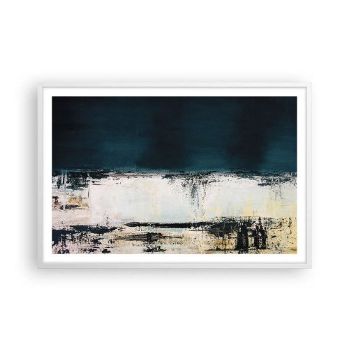 Poster in einem weißen Rahmen - Horizontale Komposition - 91x61 cm