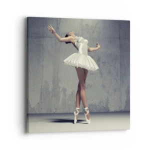 Bild auf Leinwand - Leinwandbild - Leicht wie ein Vogel - 40x40 cm