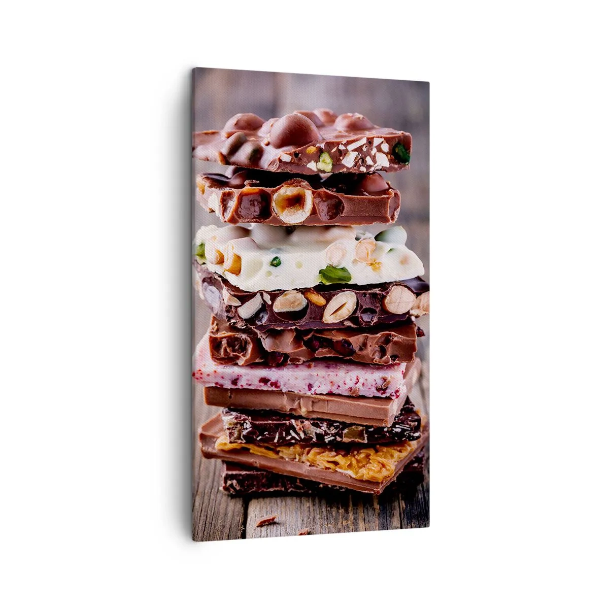 Bild auf Leinwand - Leinwandbild - Entzückende Aussicht - 45x80 cm