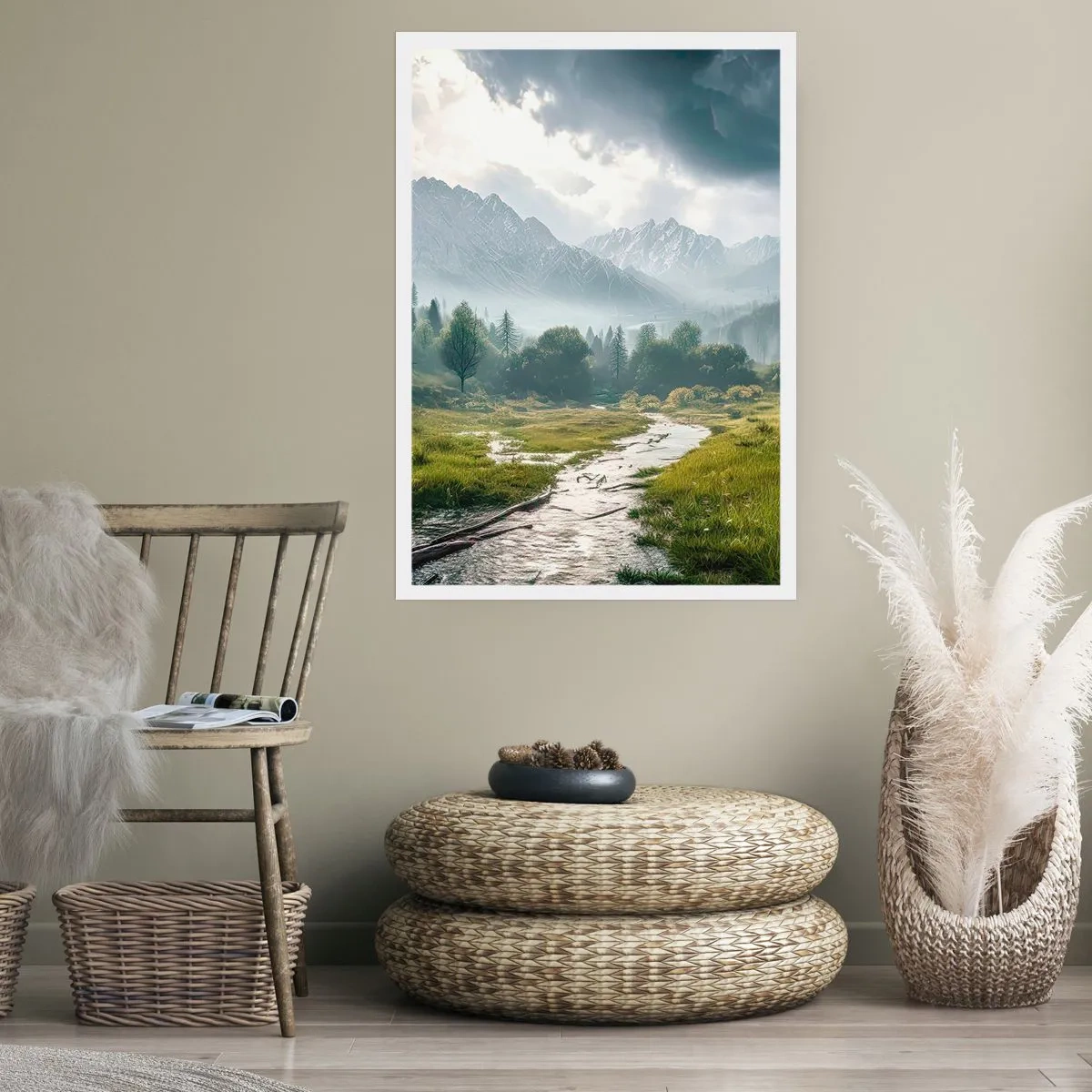 Poster - Hin und zurück - 70x100 cm