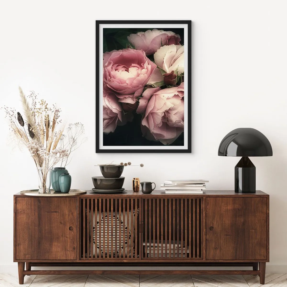 Poster in einem schwarzem Rahmen - Der Charme der Belle Epoque - 40x50 cm