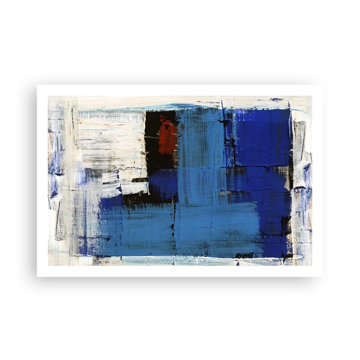 Poster - Geheimnis ist blau - 91x61 cm