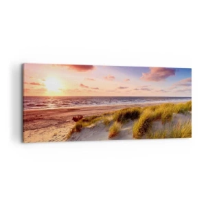 Bild auf Leinwand - Leinwandbild - Die Luft riecht schon im Sommer - 100x40 cm