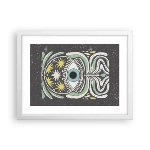 Poster in einem weißen Rahmen - Stammesrituale - 40x30 cm