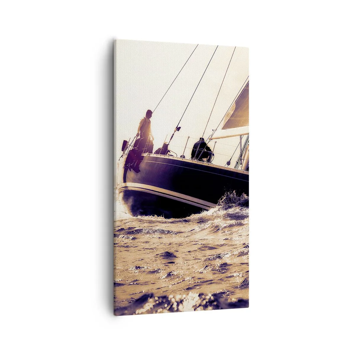 Bild auf Leinwand - Leinwandbild - Segle, Seemann - 55x100 cm