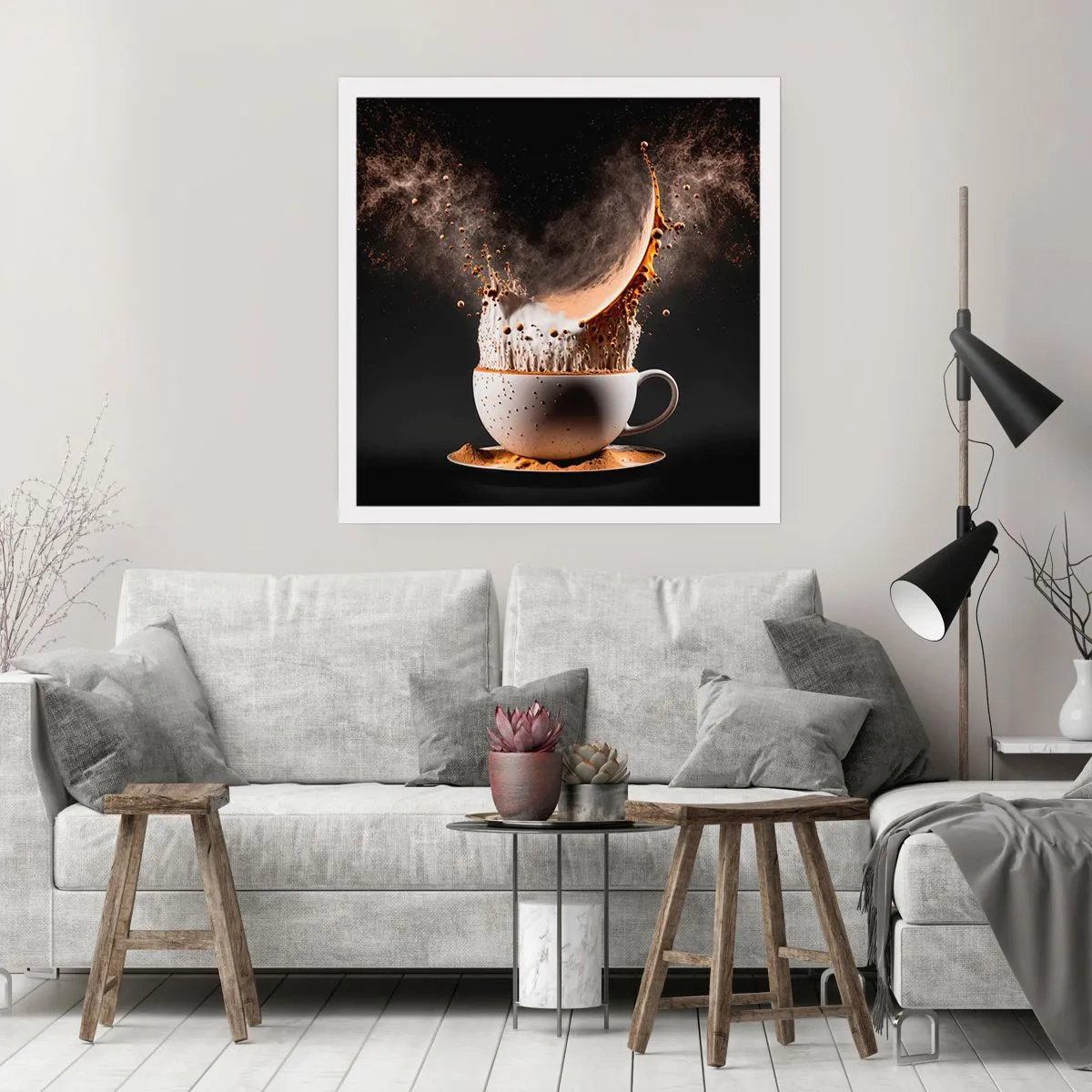 Poster - Geschmacksexplosion - 30x30 cm