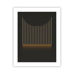 Poster - Die Dunkelheit erkunden - 40x50 cm