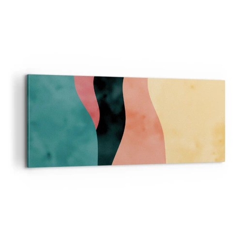Bild auf Leinwand - Leinwandbild - Konforme Nichtkonformität - 100x40 cm