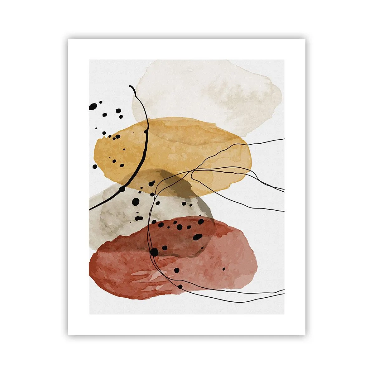 Poster - Wie leichte, transparente Luft - 40x50 cm